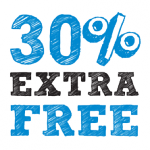 30% Extra FREE